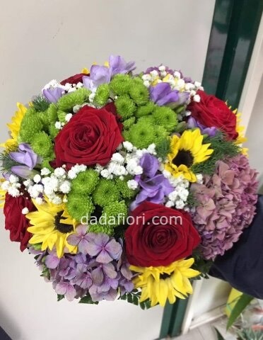 Bouquet fioricolorati